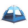 3-4 Person Automatic Family Tent Instant Pop Up Waterproof for Camping Hiking Travel Outdoor Activities