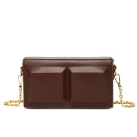 Women's Unique Design Small Chocolate Bag (Color: Coffee)