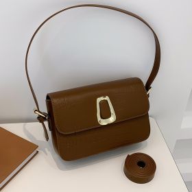 WomenWinter Trends Handbags And Purses The Latest Fashion Crossbody Bag (Color: Brown)