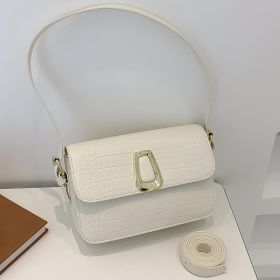 WomenWinter Trends Handbags And Purses The Latest Fashion Crossbody Bag (Color: White)