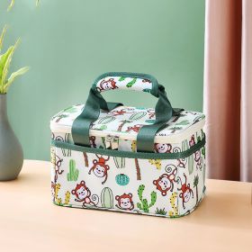 Cartoon Insulated Large Capacity Picnic Camping Bento Bag (Option: 24x15.5x14.5cm)