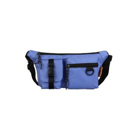 Sports Student Shoulder Bag Leisure (Color: Blue)