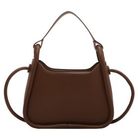 Single Shoulder Bag Cross Shoulder For Women (Color: Coffee)