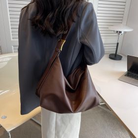 Fashion Autumn Fashion Shoulder Bag Versatile (Color: Coffee)