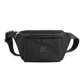 Fanny Packs For Women Fashion Waist Bag Large Capacity Crossbody Fanny Pack For Running Sport Travelling Hiking (Color: Black)