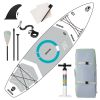 Inflatable Stand Up Paddle Board with Premium iSUP Bundle Accessory Pack, Durable, Lightweight with Stable Wide Stance - SUP for All Skill Levels