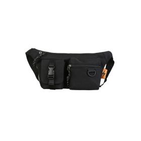 Sports Student Shoulder Bag Leisure (Color: Black)