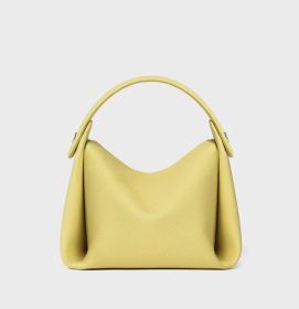 Women Designer Shoulder Box Bag (Option: Light Goose Yellow)