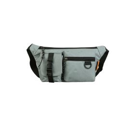 Sports Student Shoulder Bag Leisure (Color: Grey)