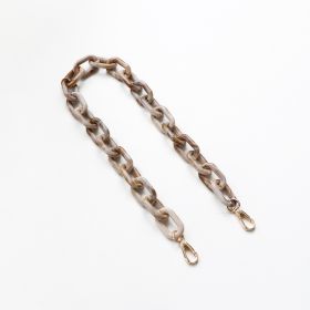 Acrylic Strap Accessories Crossbody Shoulder Bag Chain (Option: Khaki-100cm)