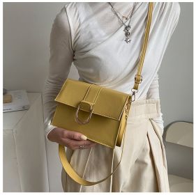 Women's One-shoulder Cross-body Tote Bag (Option: Yellow-Uniform code)