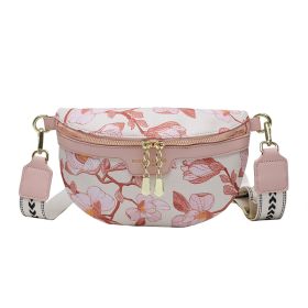 Women's Fashionable Lace Shoulder Messenger Bag (Option: Pink-Average Size Without Pendant)